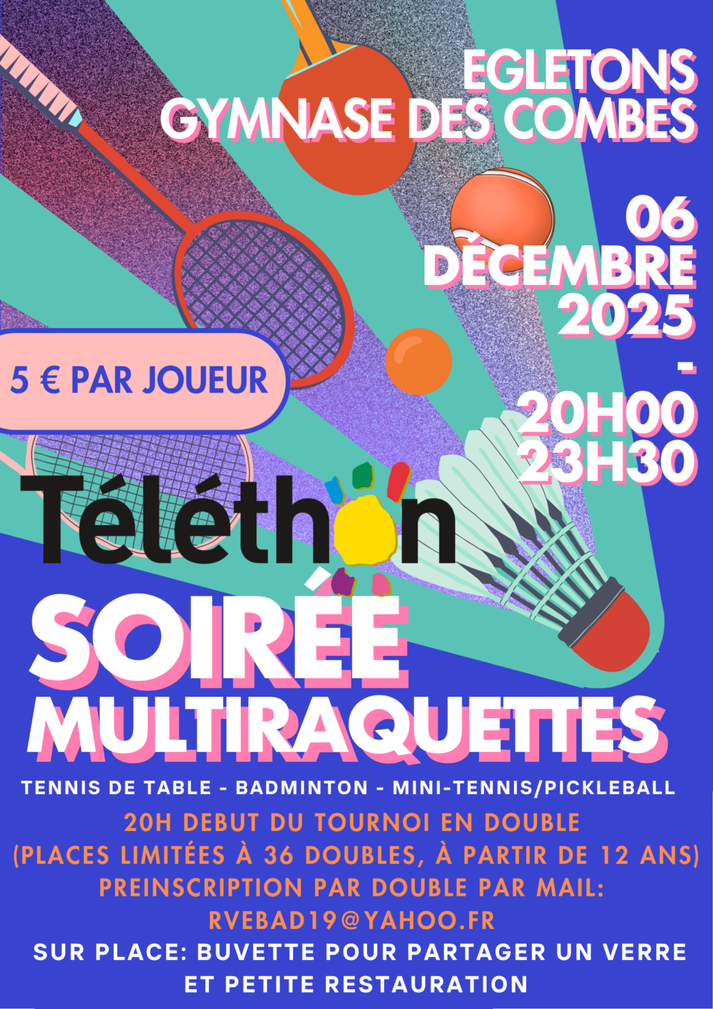 Soirée multiraquettes