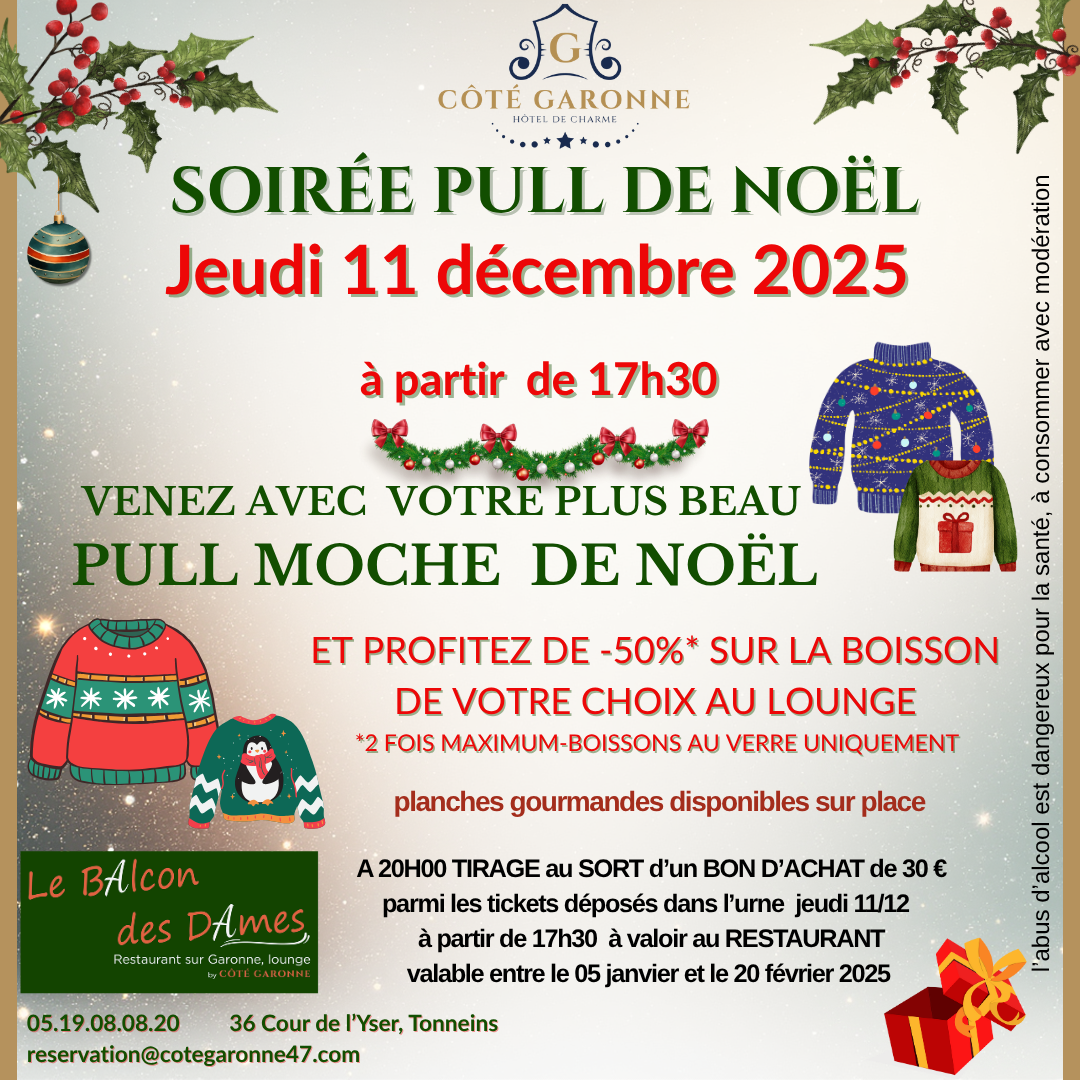 Soirée Pull Moche au Balcon des Dames 36 Soirée Pull Moche au Balcon des Dames