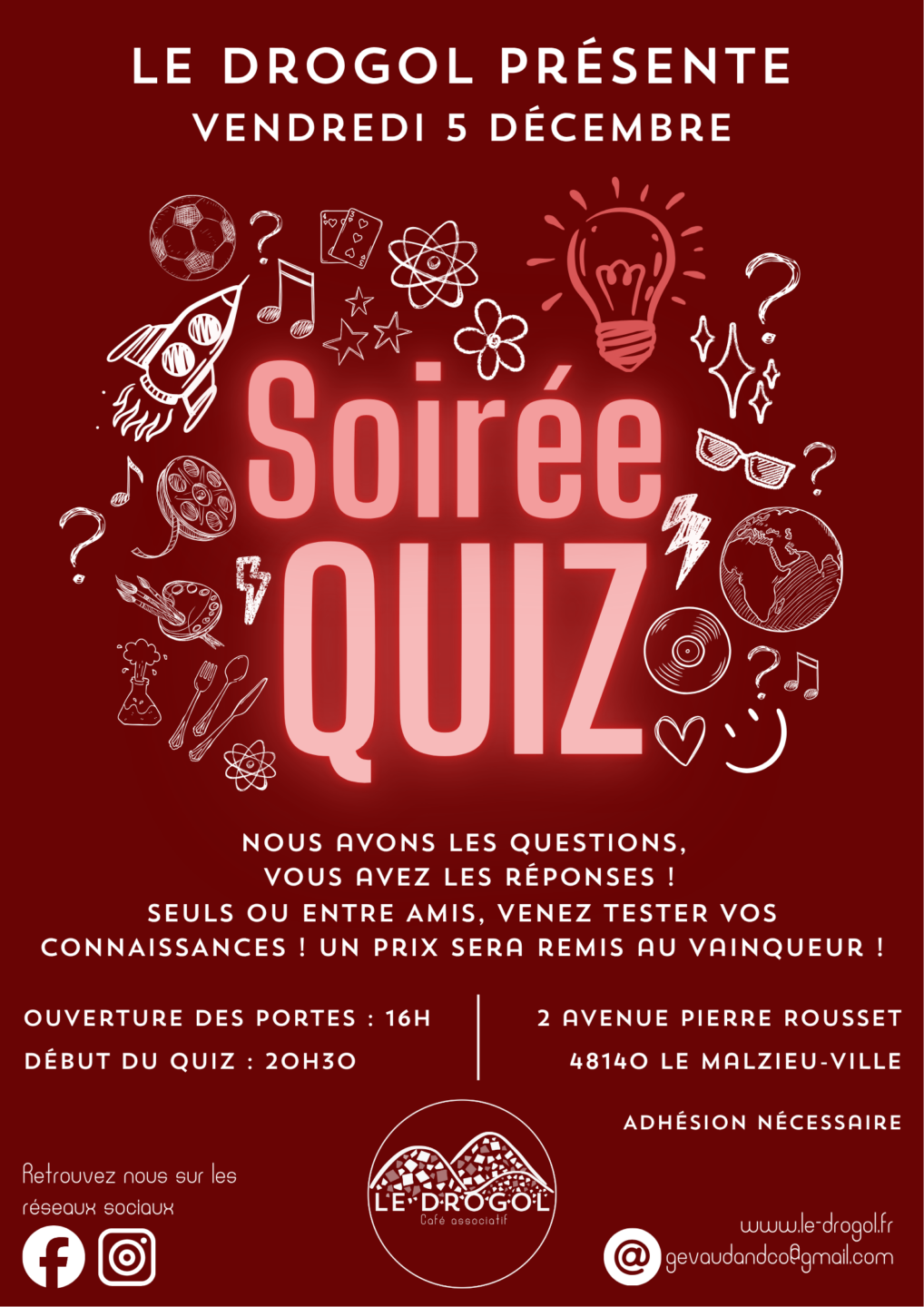 SOIRÉE QUIZ
