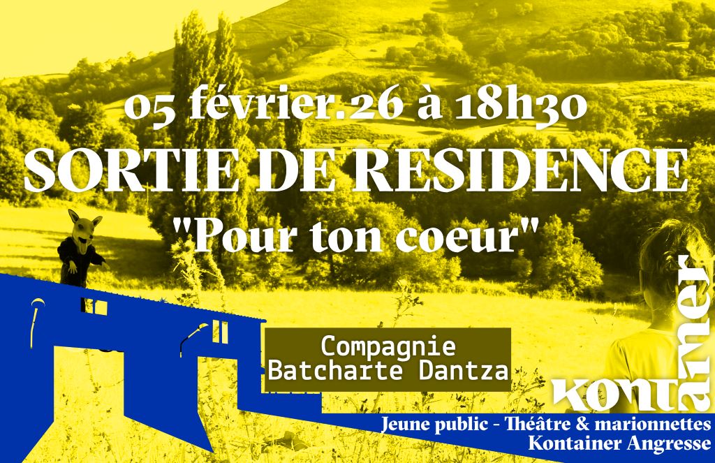 Sortie de résidence Pour ton coeur Jeune public Théâtre & Marionnettes