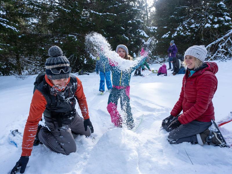 Sorties raquettes P'tit trappeur