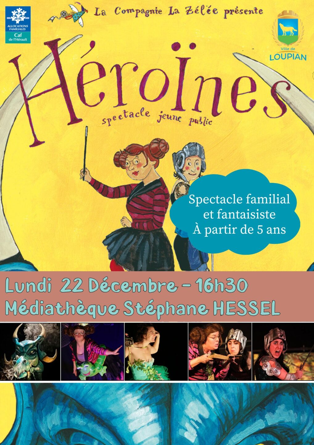 SPECTACLE DE NOËL HÉROÏNES