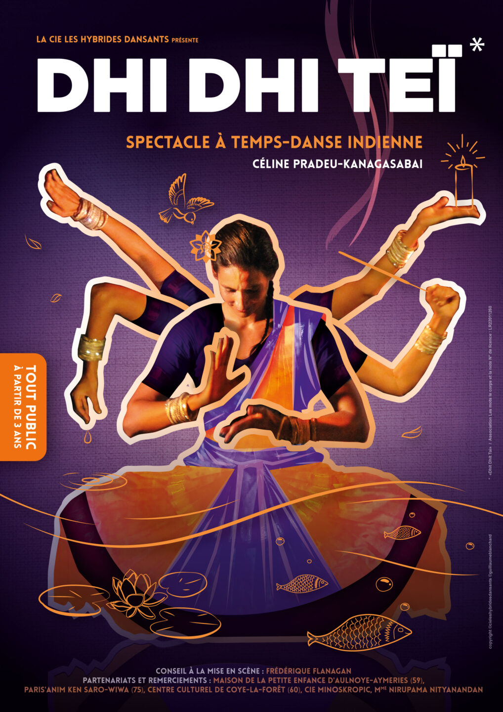 Spectacle Dhi Dhi Teï Les Hybrides Dansants