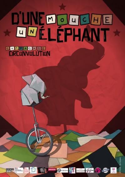 Spectacle D'une mouche un éléphant