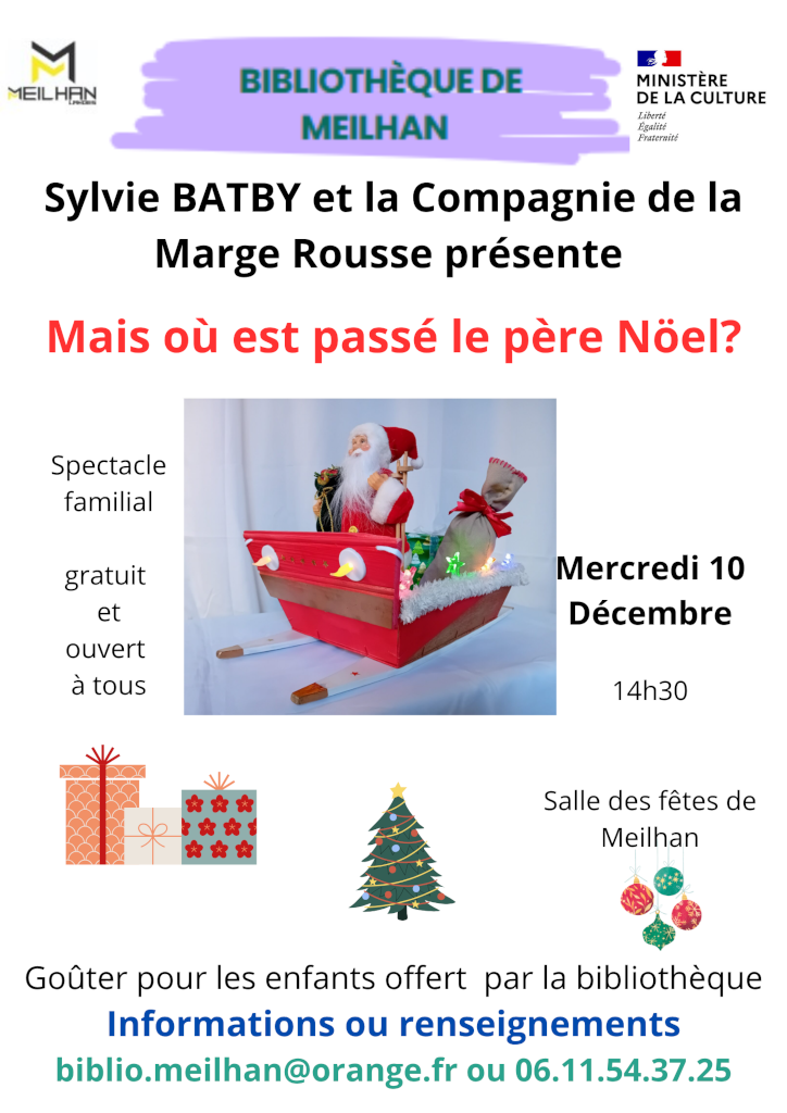 Spectacle: Mais où est passé le Père-Noël ?