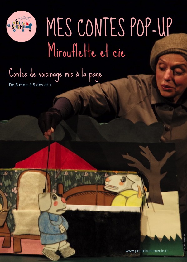 SPECTACLE MIROUFLETTE ET CIE MES CONTES POP-UP AUDITORIUM JACQUES BREL Castanet-Tolosan 2025-12-20 SPECTACLE MIROUFLETTE ET CIE MES CONTES POP-UP