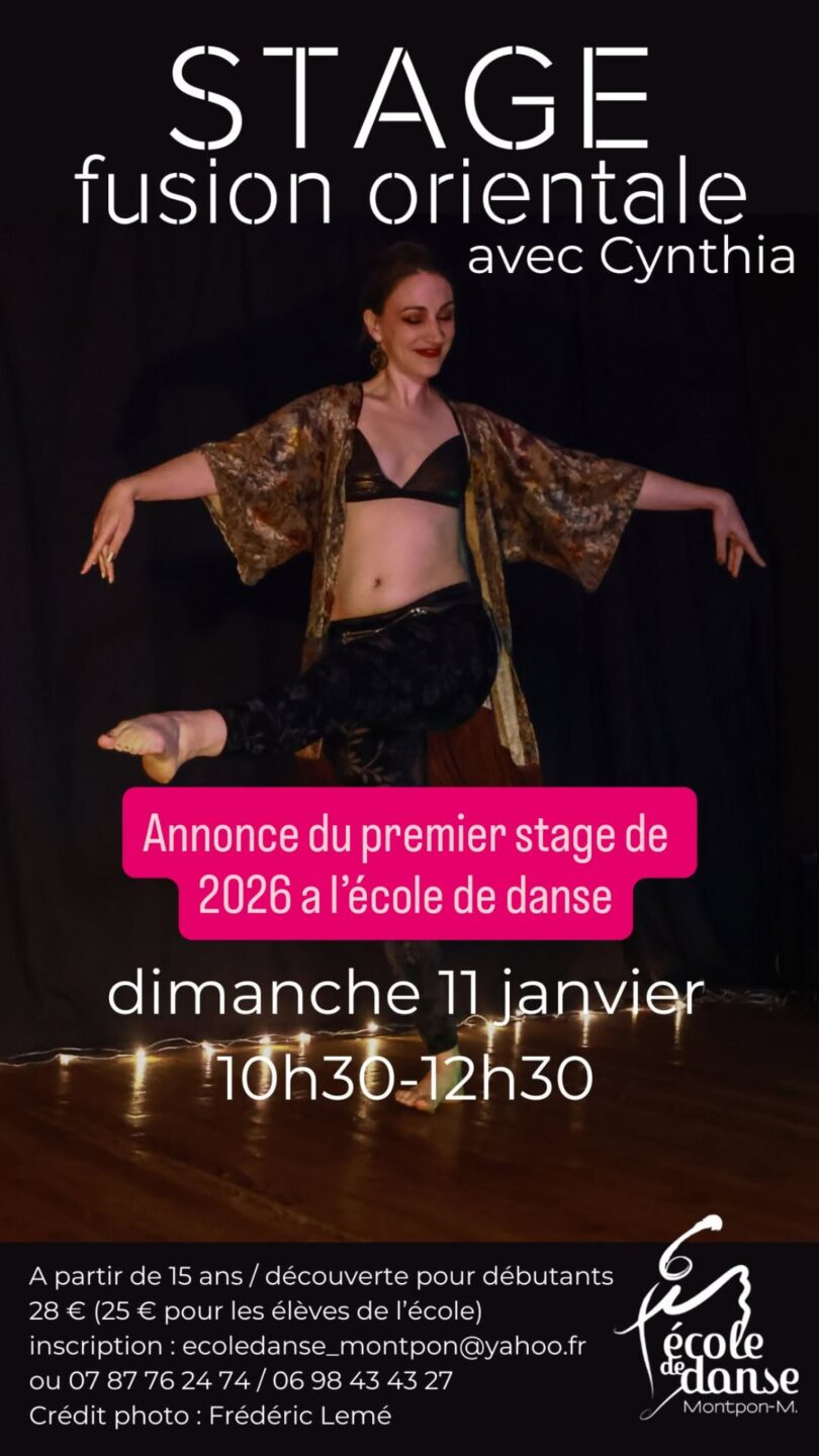 Stage de danse fusion orientale