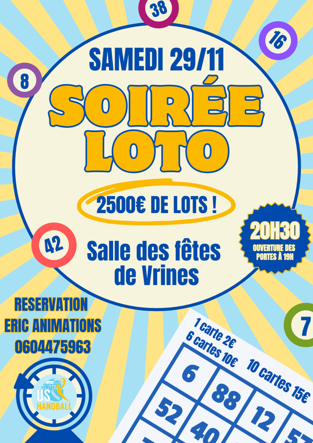 Super Loto de l'USThouars Handball