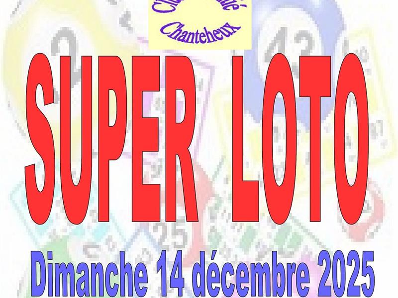 Super loto du Club de l'Amitié
