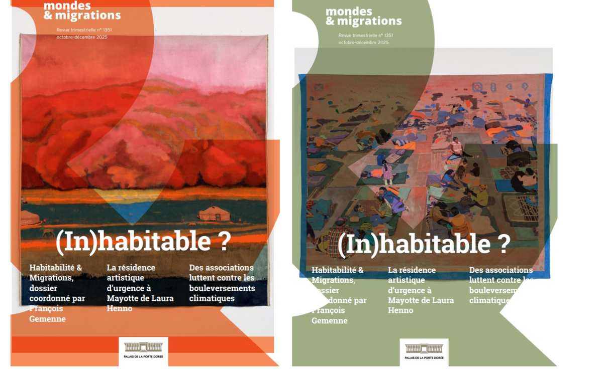 Table-ronde "Les migrations face aux défis climatiques" par la revue Mondes & Migrations Maison des réfugiés Paris