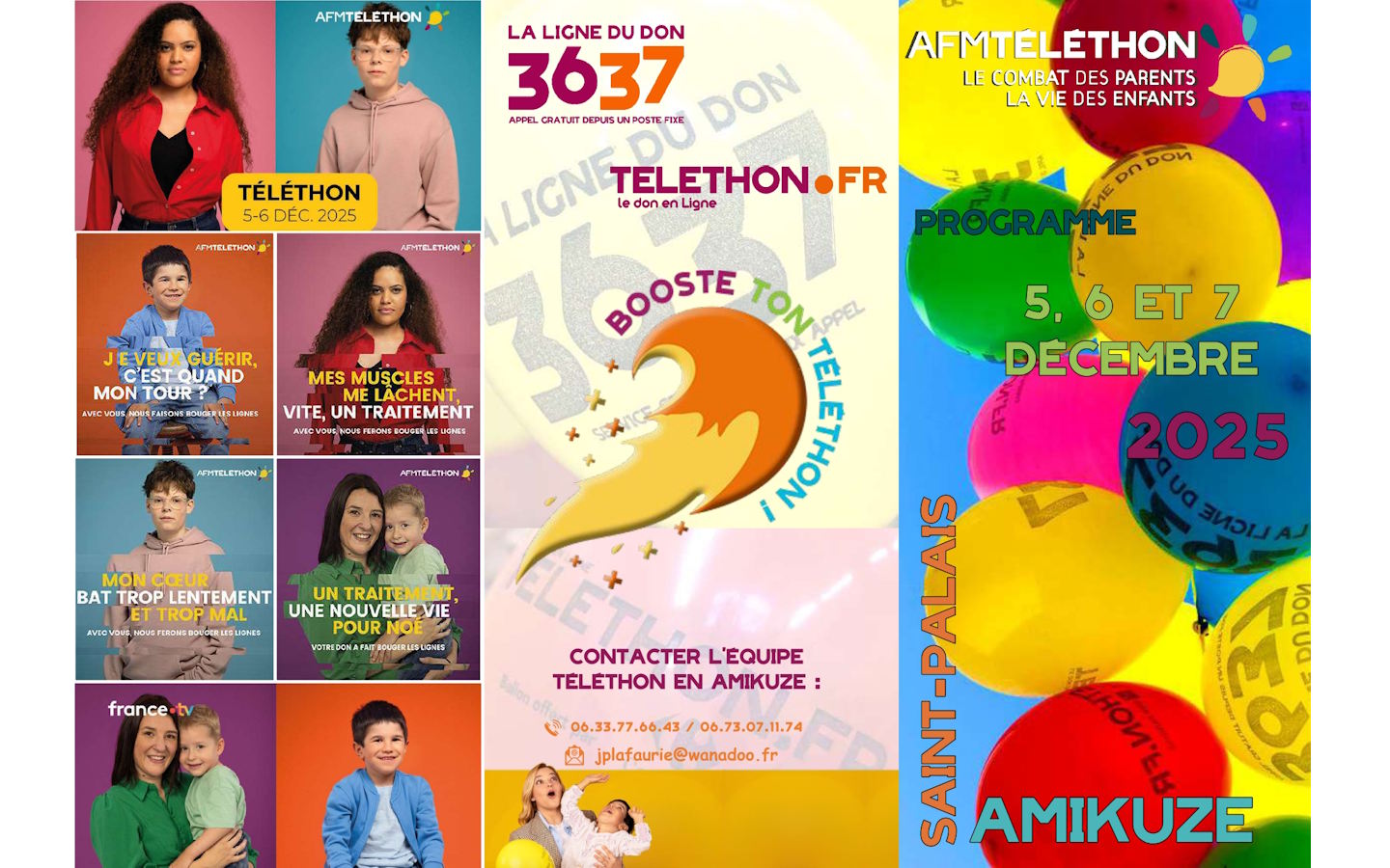 Téléthon 2025 stands et animations