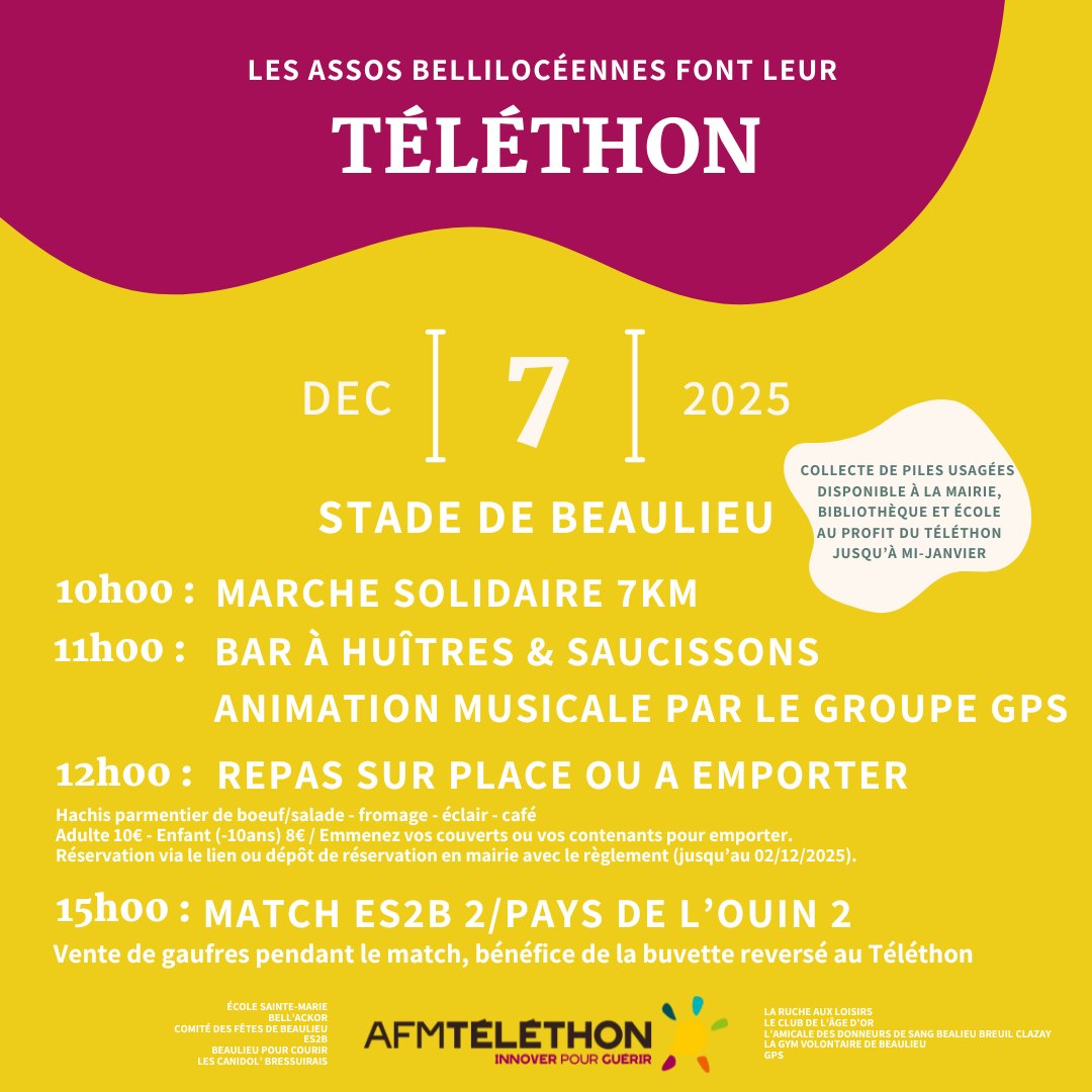 Téléthon Beaulieu-sous-Bressuire
