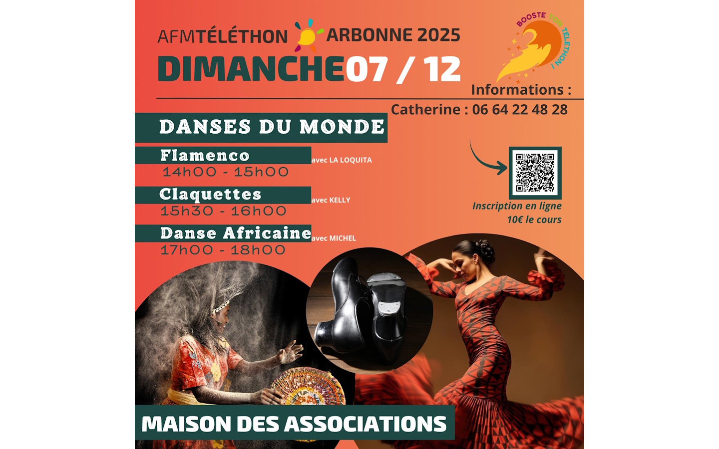 Téléthon Danses du monde