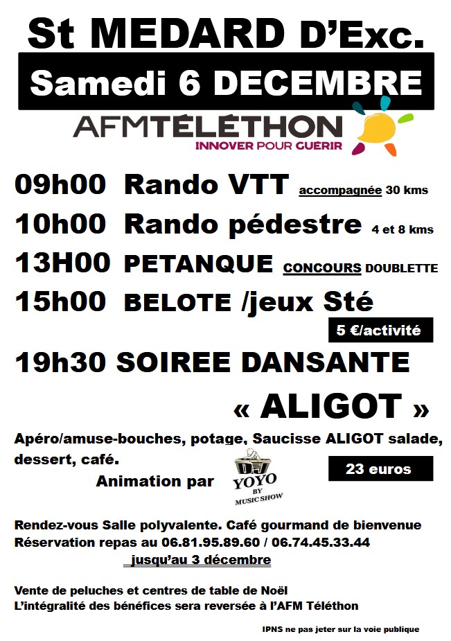 Téléthon rando