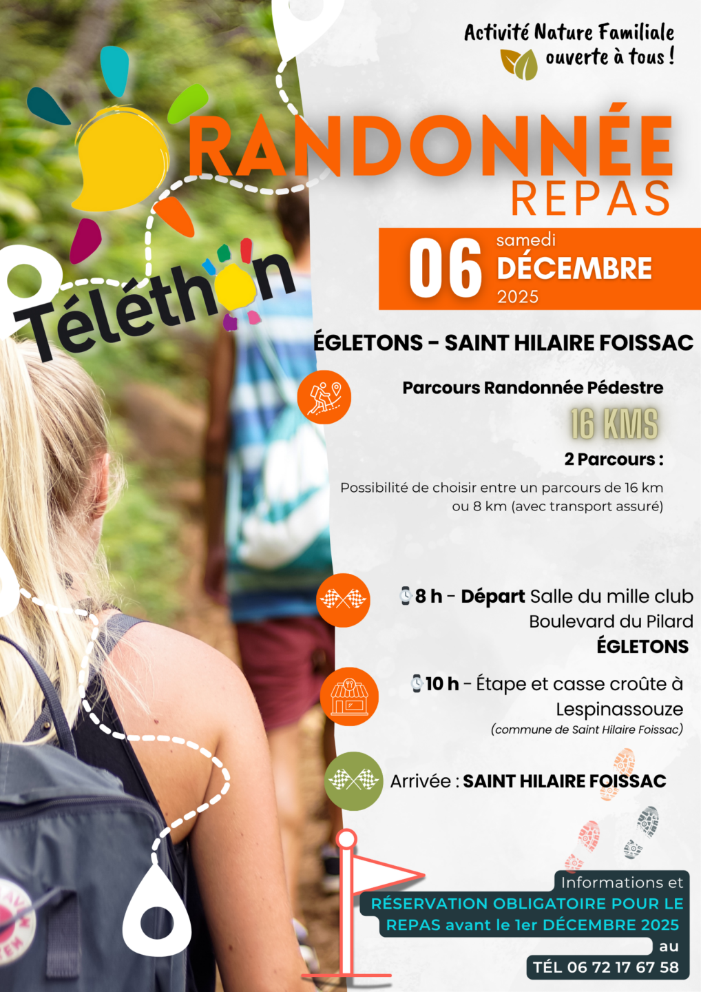 Téléthon randonnée + repas
