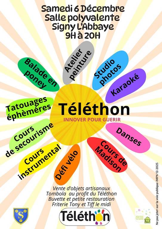Téléthon Signy l'Abbaye