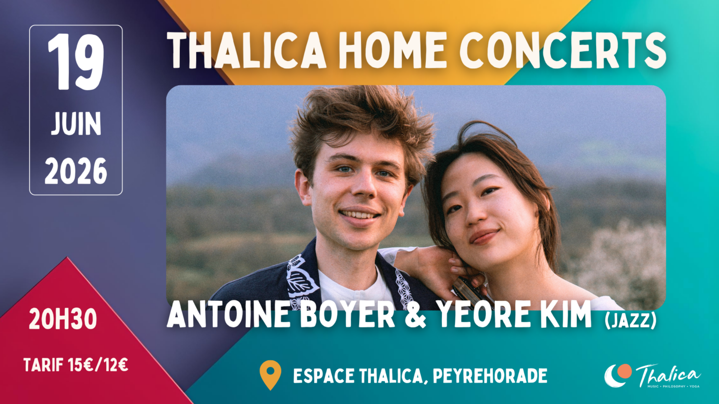 Thalica Home Concerts Antoine Boyer et Yeore Kim (Jazz)
