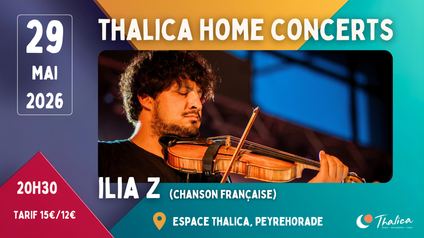 Thalica Home Concerts Ilia Z (Chanson Française)