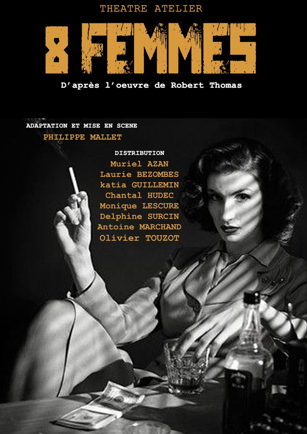 théâtre 8 femmes par Le Taf Théâtre