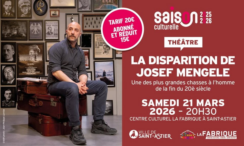 Théâtre La disparition de Josef Mengele
