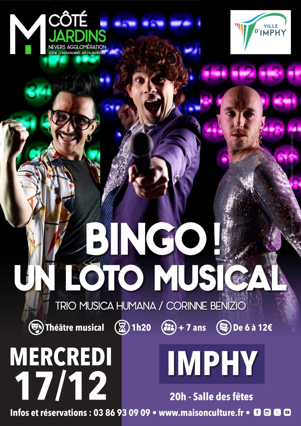 Théâtre musical Bingo ! Un loto musical