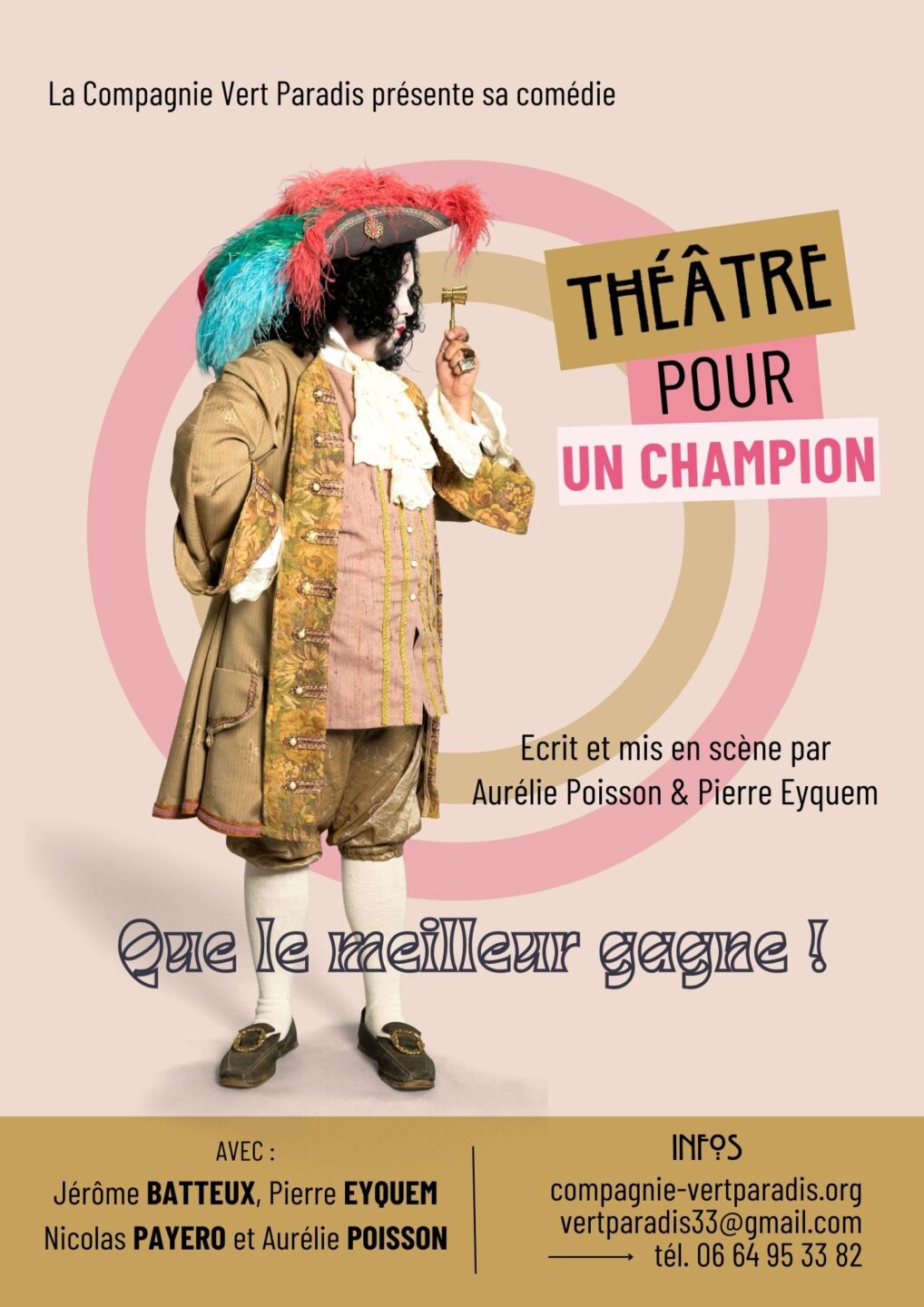 Théâtre pour un champion ! par la compagnie Vert Paradis.