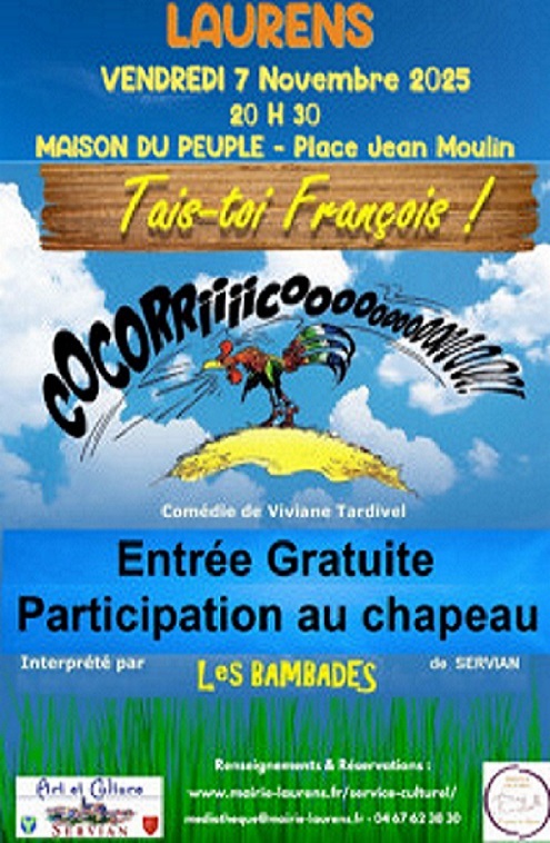 THÉÂTRE TAIS-TOI FRANÇOIS !