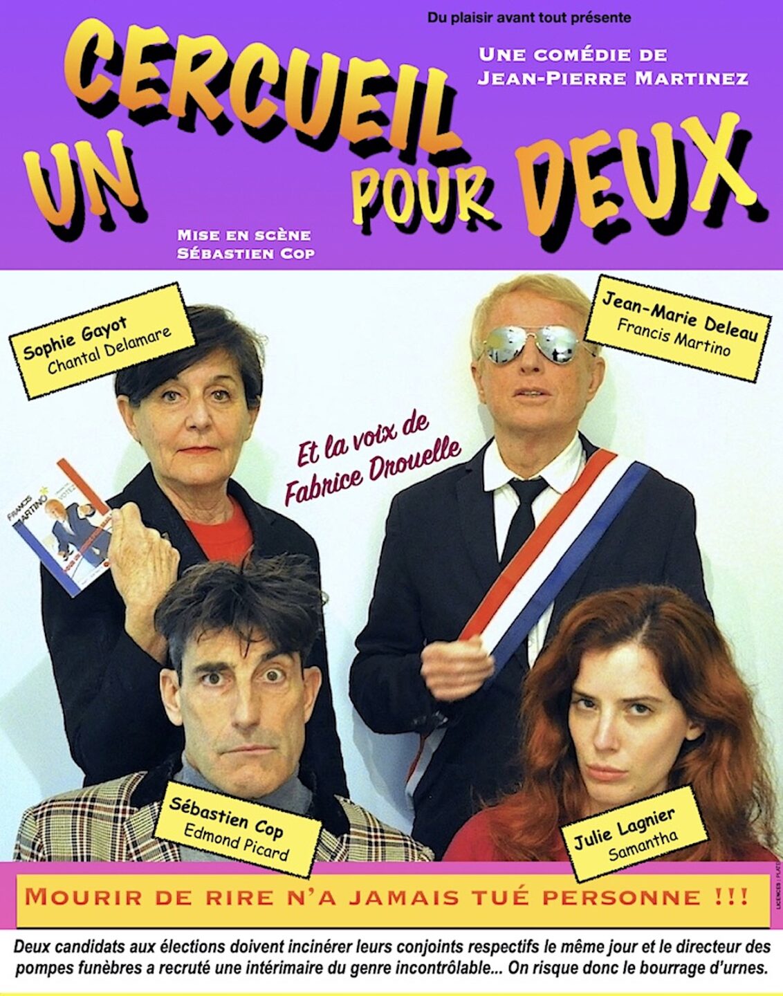 Théâtre Un cercueil pour deux ! 3 rue du Maréchal Galliéni Soulac-sur-Mer 2026-02-28 Théâtre Un cercueil pour deux !