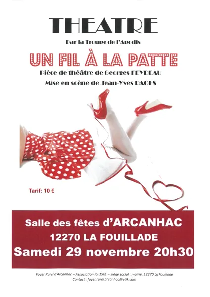 Théatre Un fil à la patte