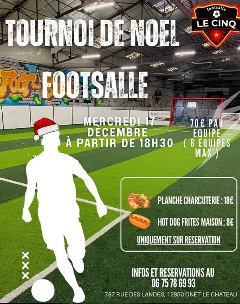 Tournoi de Noël Footsalle