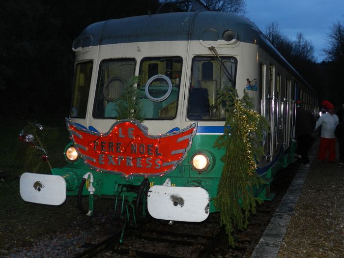 Train du Père Noël à Thoré-la-Rochette
