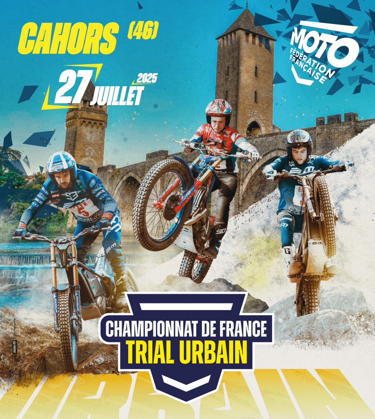 Trial urbain à Cahors