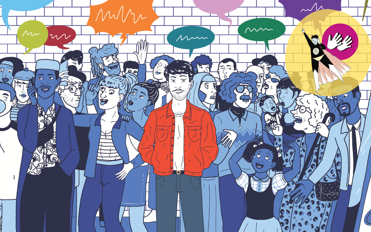 Un Sourd dans la ville : exposition Bibliothèque Saint-Eloi Paris