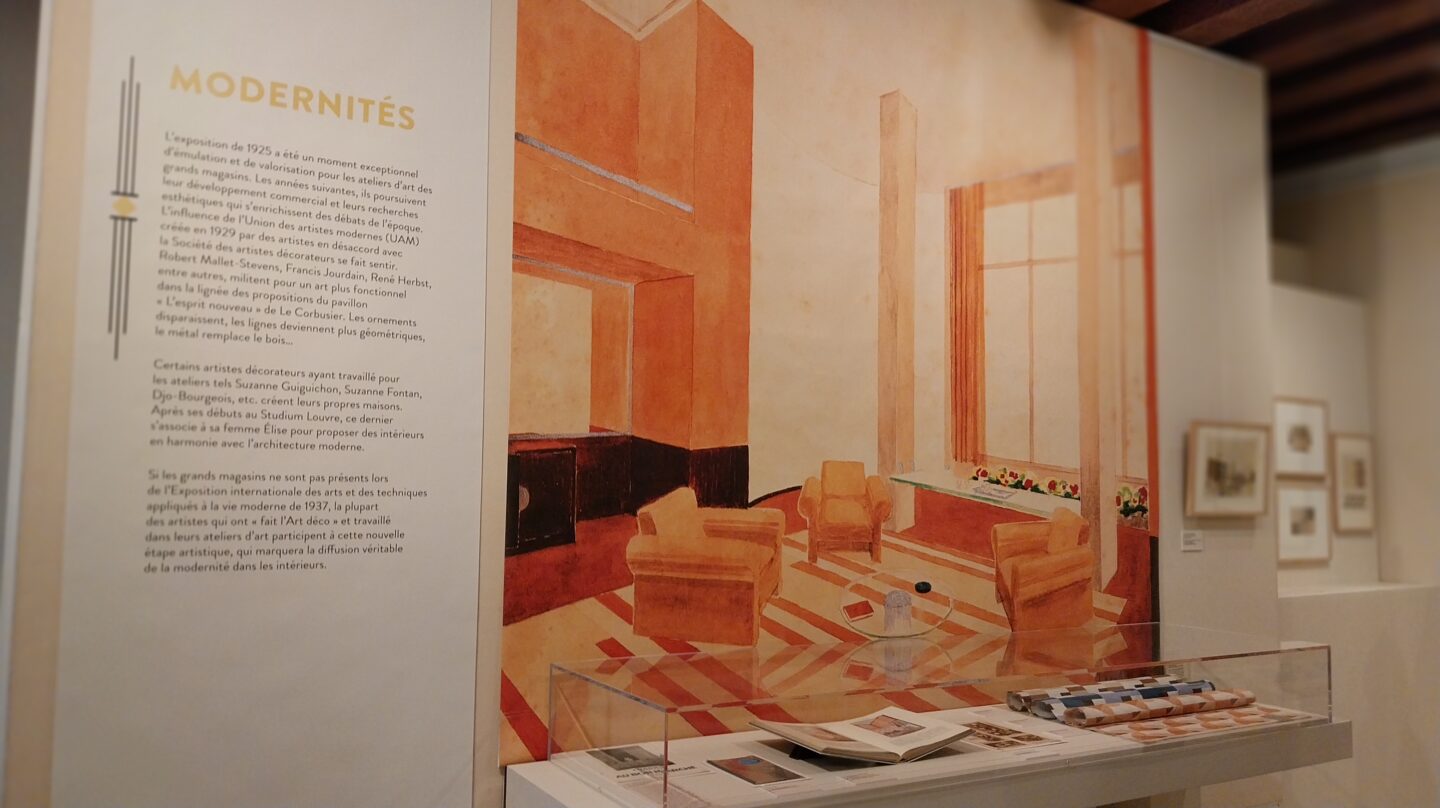 Une vitrine de l’Art Déco