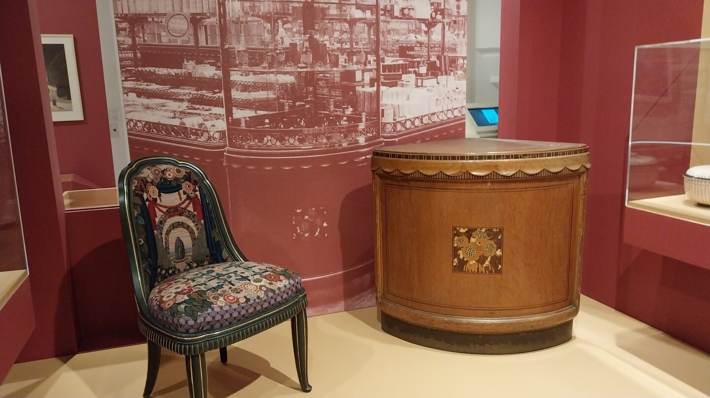 Une vitrine de l’Art Déco 