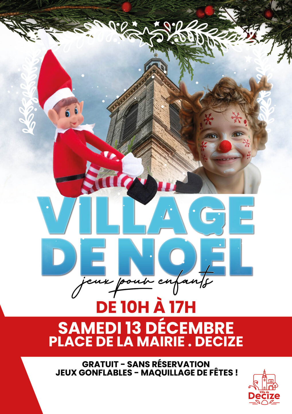 Village de Noël pour enfants