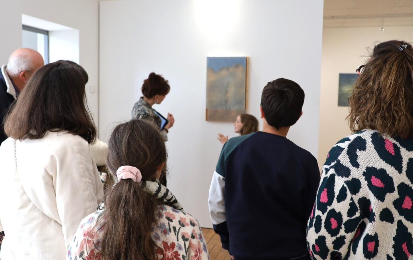 Visite-atelier famille de l'exposition La mesure du peut-être