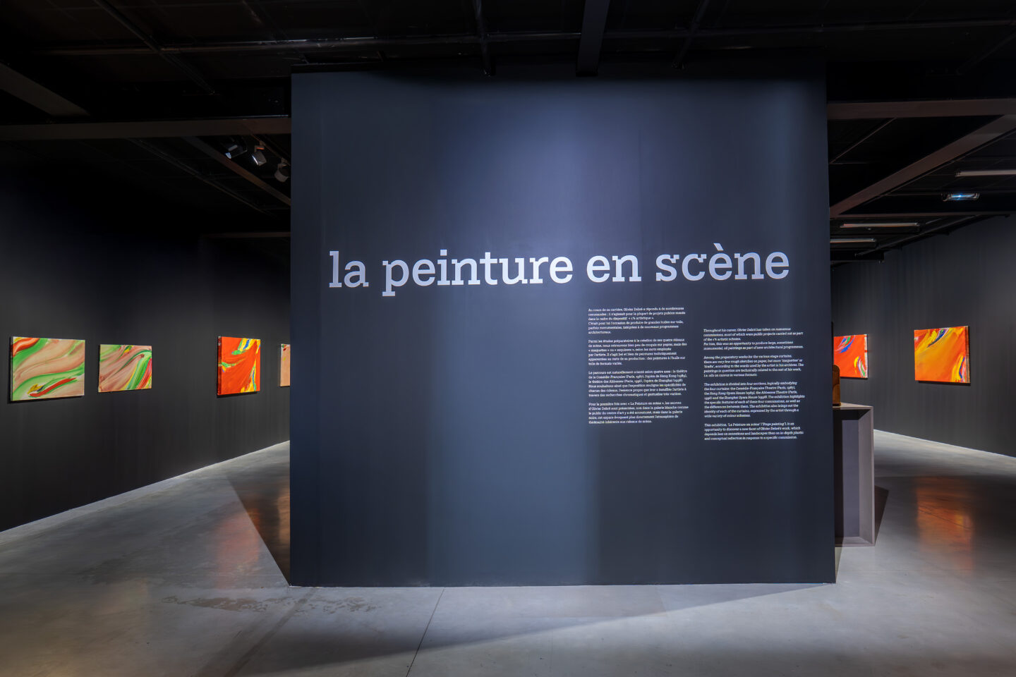 Visite commentée · la peinture en scène