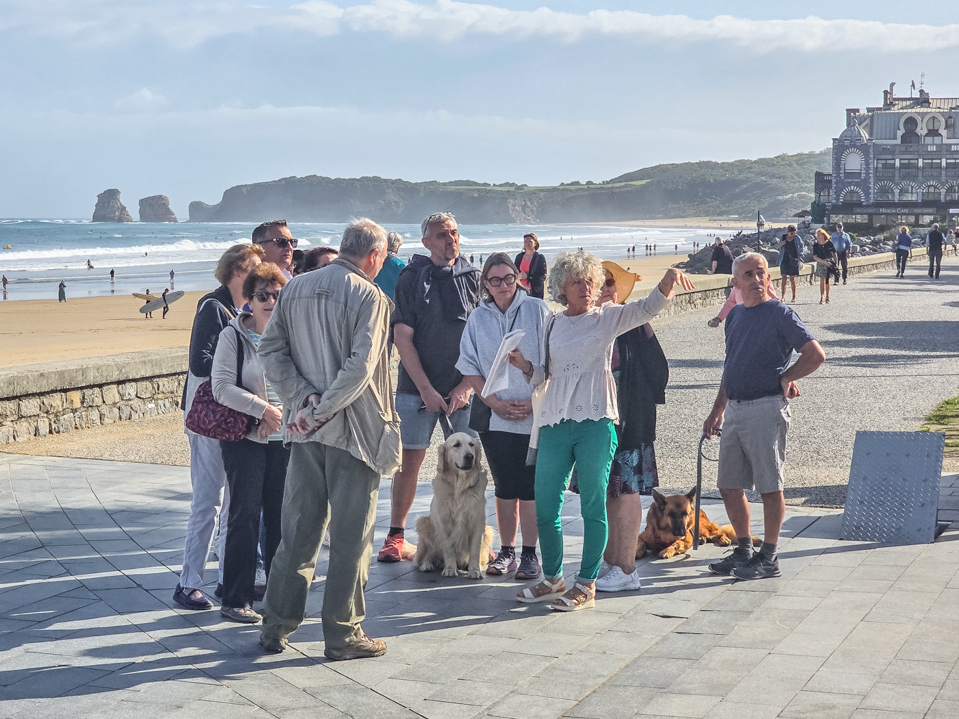 Visite d'Hendaye Quartier plage