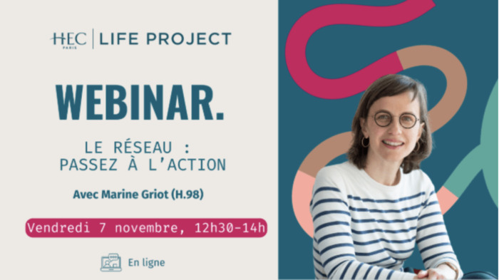 Webinar "Le Réseau : passez à l'action" HEC Alumni Paris