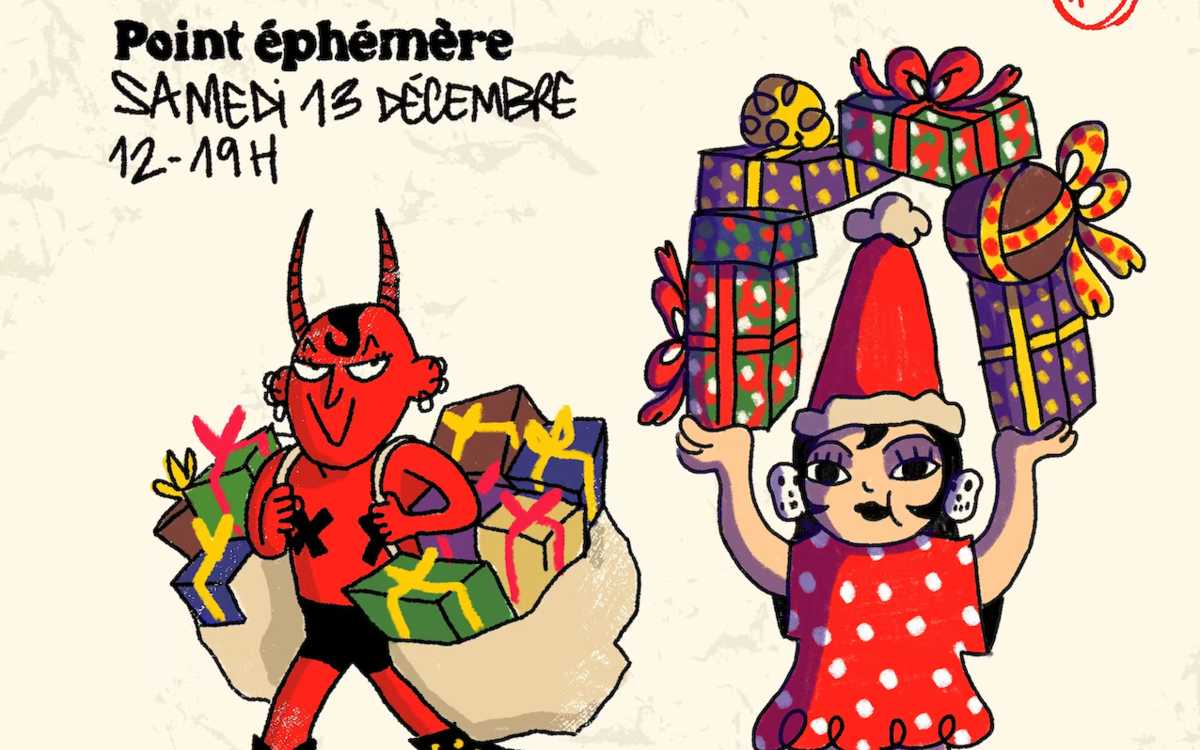 Zinzin Market de Noel #3 Le Point Ephémère Paris