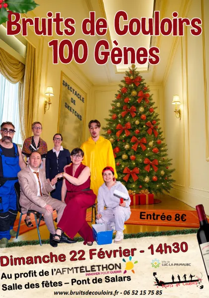 100 Gènes Théâtre avec Bruits de couloirs