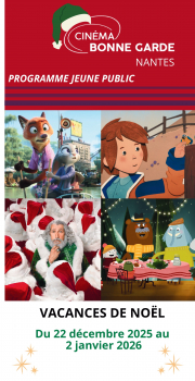 Programme jeune public pour les vacances de Noël Ciné-Théâtre Bonne Garde