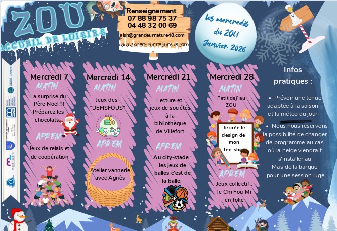 ACCUEIL DE LOISIRS ZOU