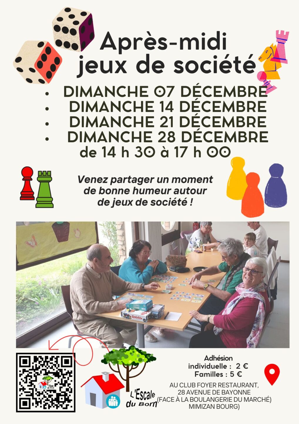 Après midi Jeux de société