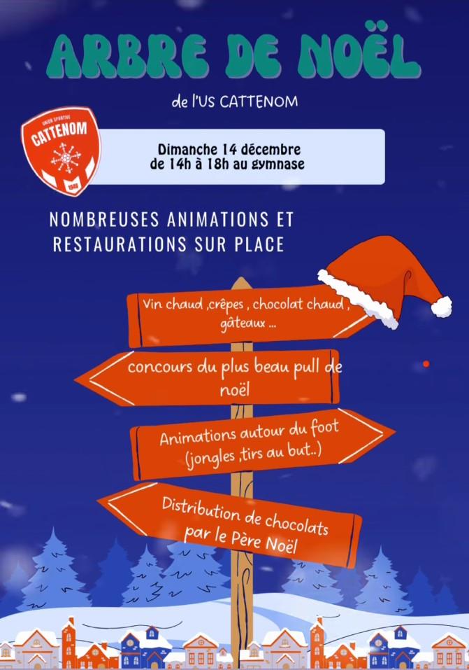 Arbre de Noël de l'US Cattenom