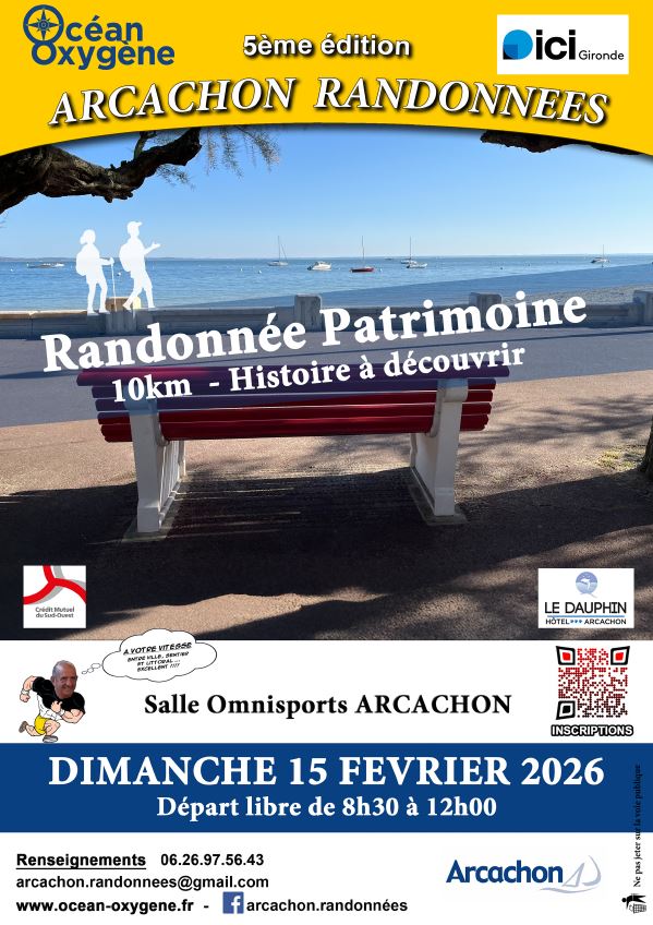 Arcachon randonnée patrimoine 5 ème édition