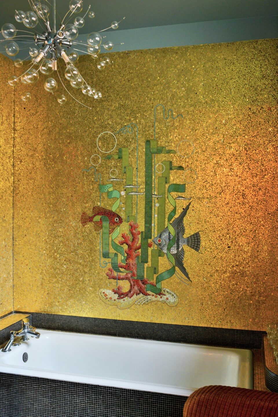 Salle de bains de la maison Odorico à Rennes