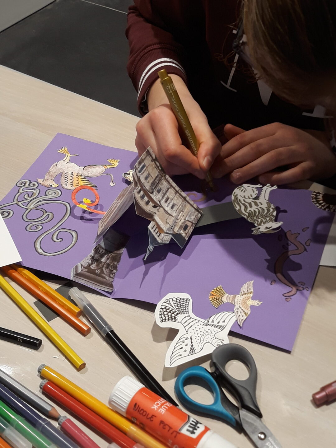 Atelier carte de Noël Pop-Up