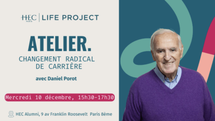 Atelier "Changement radical de carrière" HEC Alumni Paris